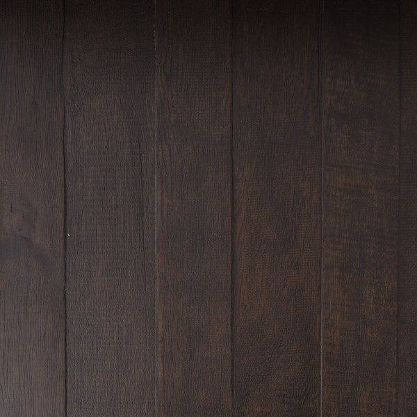 Netta Kitchen Island - Distressed Black Oak w/ Concrete Top