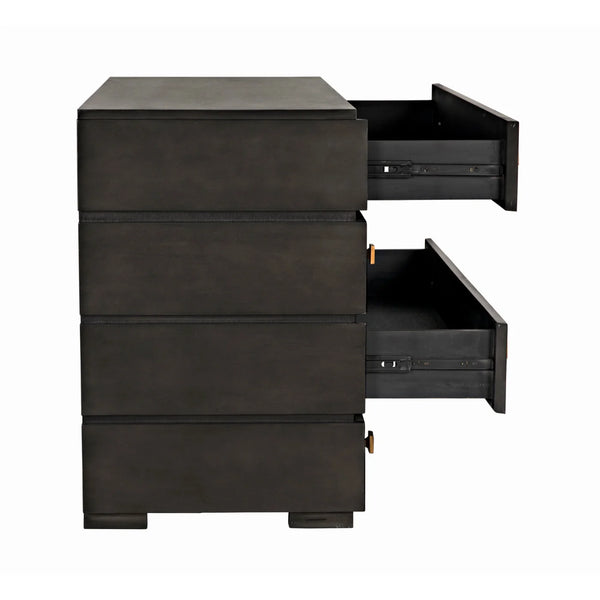 Axel 49" Bold Blocky Dresser - 4 Drawers