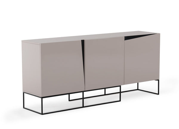 Modrest Hope Modern Grey Gloss Dining Set by VIG Furniture