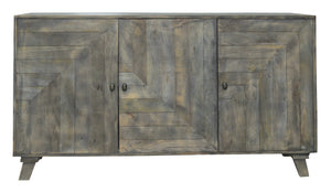 Farmhouse Geometric 60" Sideboard