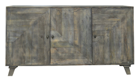 Farmhouse Geometric 60" Sideboard