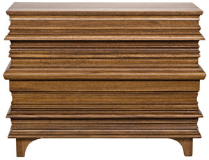 Samson Chest, Dark Walnut - Rustic Edge