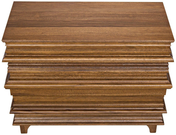 Samson Chest, Dark Walnut - Rustic Edge