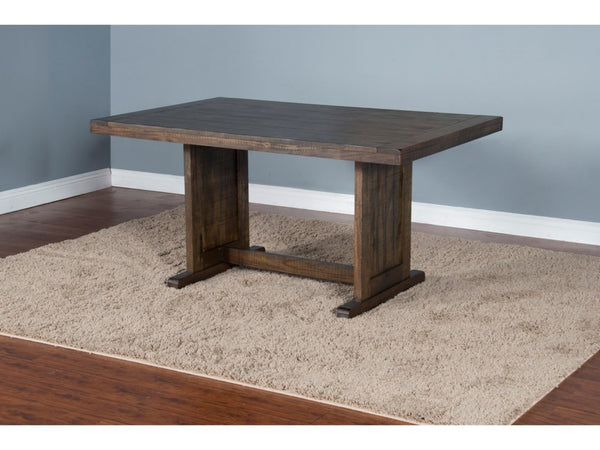 Farmhouse Style 75" Breakfast Nook with Storage Bench - Rustic Edge