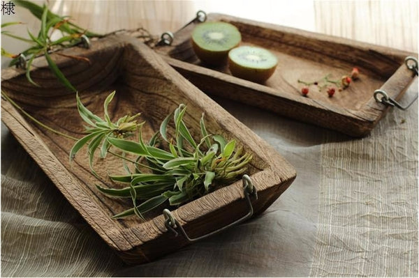 Rectangular Wooden Tray