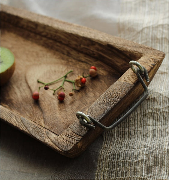 Rectangular Wooden Tray