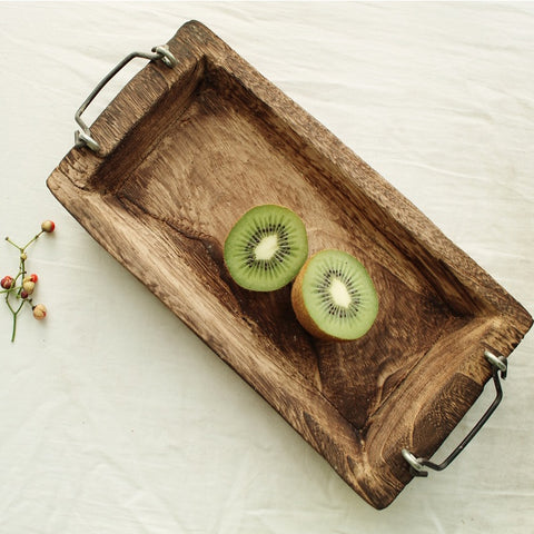 Rectangular Wooden Tray