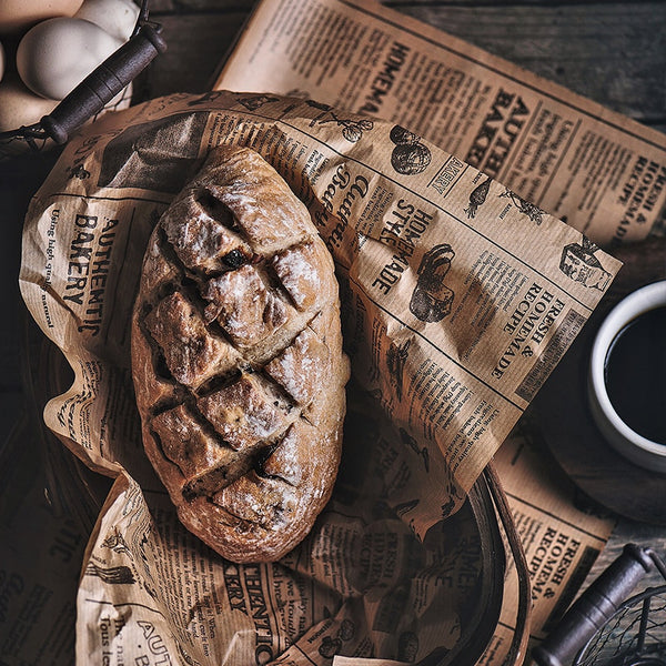 Reusable Non-stick Baking Paper Vintage Newspaper