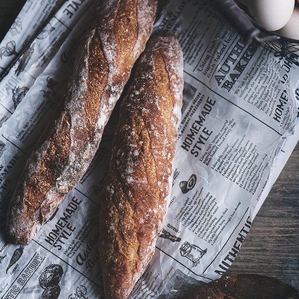 Reusable Non-stick Baking Paper Vintage Newspaper