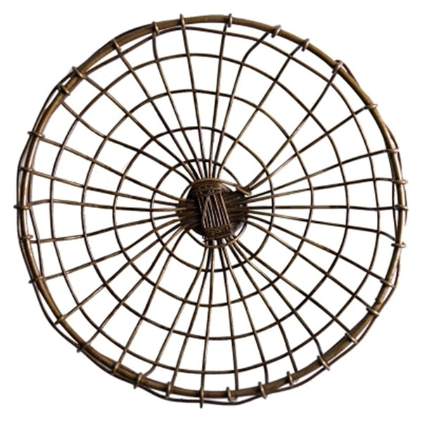Vintage Style Metal Wrought Iron Storage Basket
