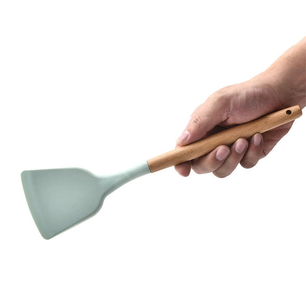 Silicone Spatula Utensils Heat-resistant with Storage