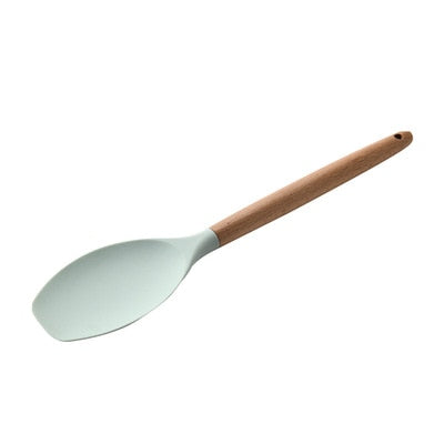 Silicone Spatula Utensils Heat-resistant with Storage