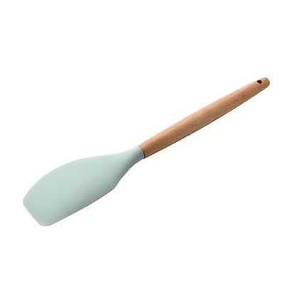Silicone Spatula Utensils Heat-resistant with Storage