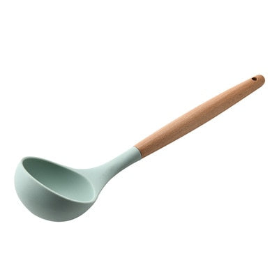 Silicone Spatula Utensils Heat-resistant with Storage