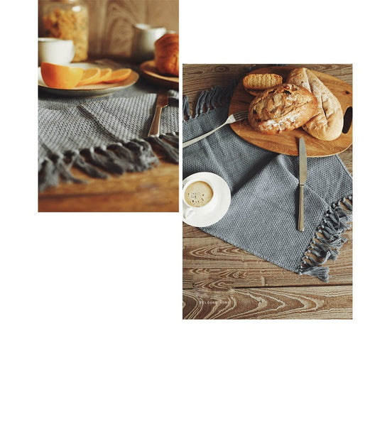 Fringe Cloth Napkin / Placemats