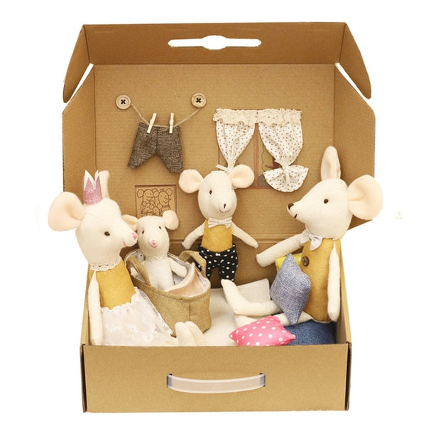 Milton Family Mice Home Plush toys - Rustic Edge