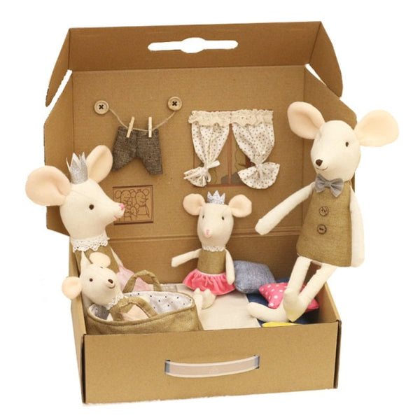 Milton Family Mice Home Plush toys - Rustic Edge