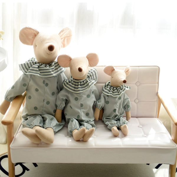 Plush Stuffed Mouse Rag Dolls EEKA & NIBBLES