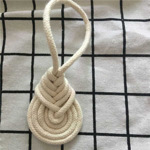 Feather Macrame Cotton Napkin Ring