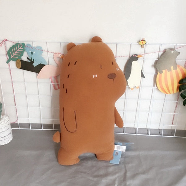 Squishy Pets Bear/Fox/Whale/Seabird Stuffed Plush Pillow Toys - Rustic Edge