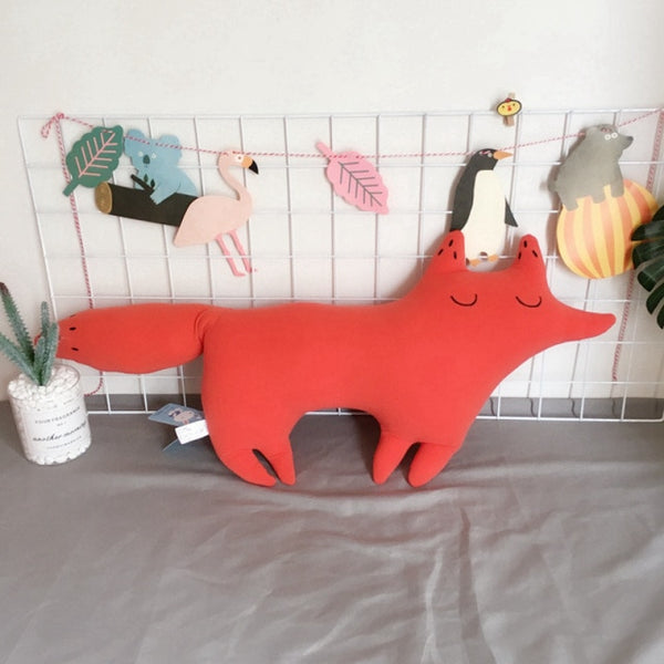 Squishy Pets Bear/Fox/Whale/Seabird Stuffed Plush Pillow Toys - Rustic Edge