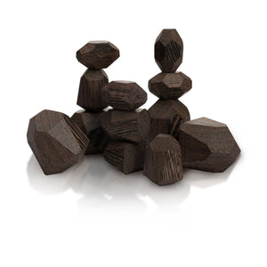 Stacked Balancing Stones - Rustic Edge