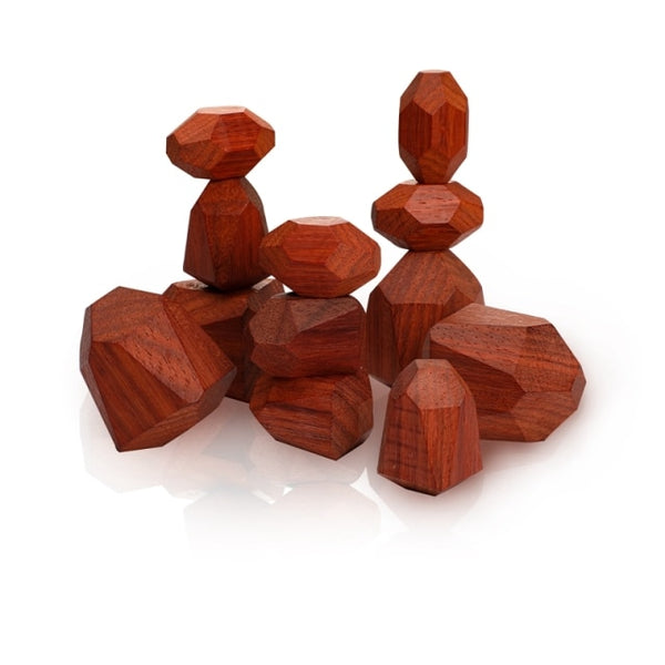 Stacked Balancing Stones - Rustic Edge