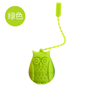 Owl Tea Bags Strainers Silicone Filter Infuser