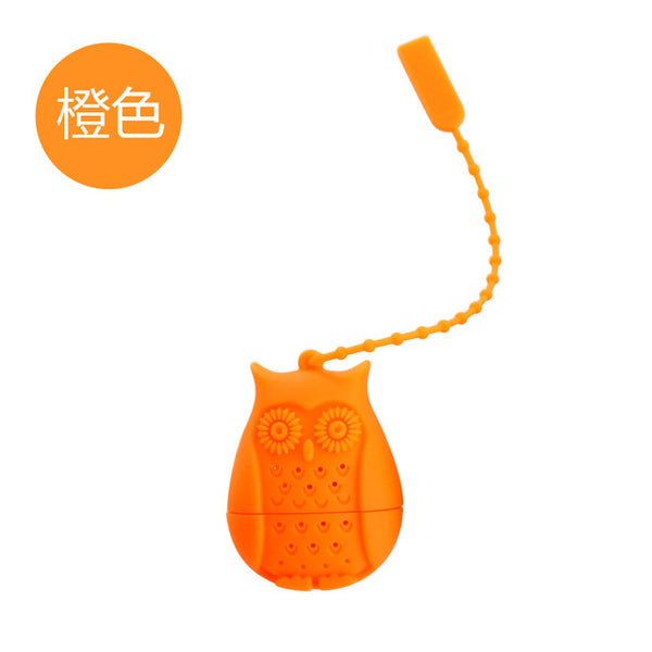 Owl Tea Bags Strainers Silicone Filter Infuser