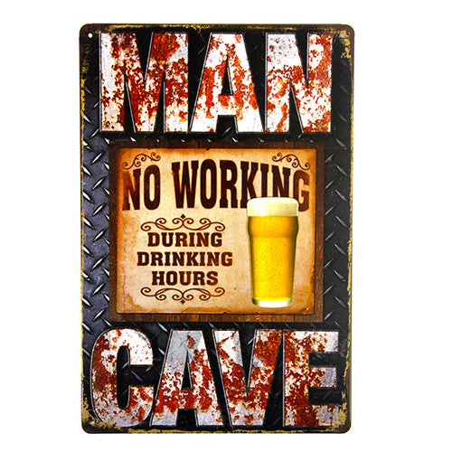 Vintage Tin Metal Signs