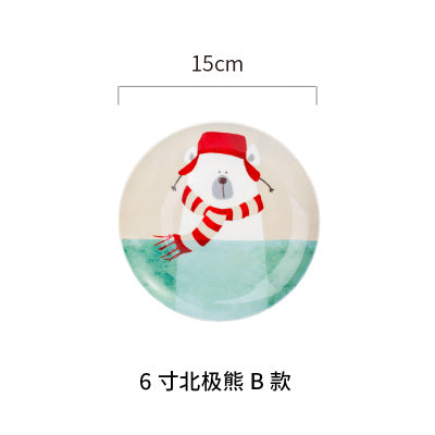 Winter Ceramic Plates