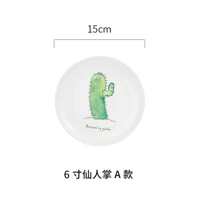 Winter Ceramic Plates