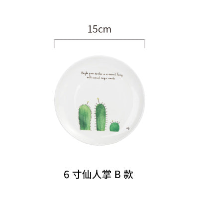 Winter Ceramic Plates