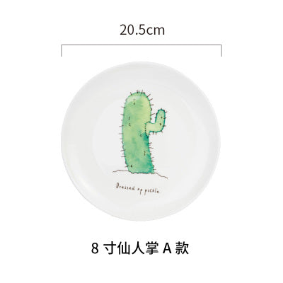 Winter Ceramic Plates