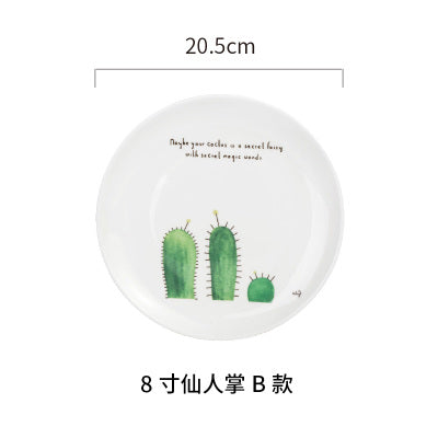 Winter Ceramic Plates