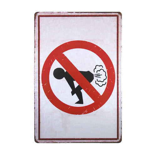 Vintage Tin Metal Signs