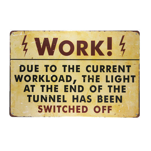 Vintage Tin Metal Signs