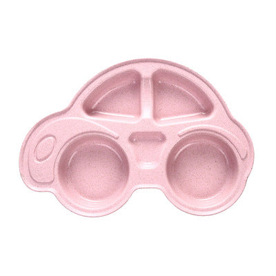 1pc Kids Car Plate Snacks Dishes - Rustic Edge