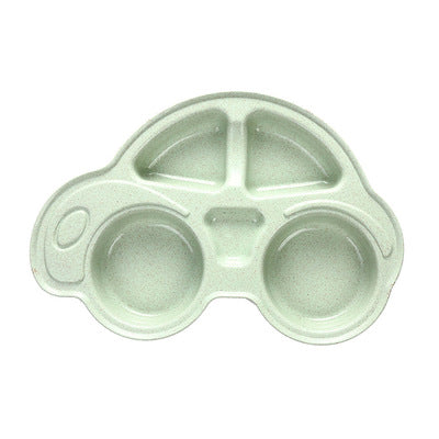 1pc Kids Car Plate Snacks Dishes - Rustic Edge
