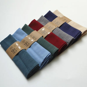 Cloth Linen Table Napkins - Multiple Colors