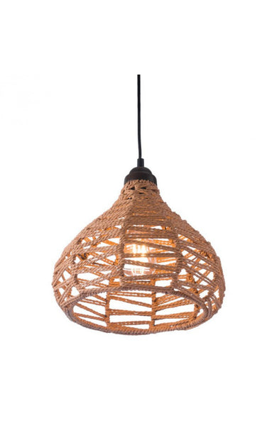 lighting - Autumn Elle Designs Roza Ceiling Lamp Natural M58797 - Rustic Edge - 2