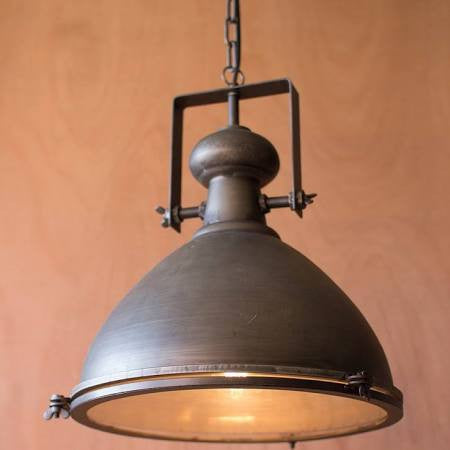 Kalalou Metal Pendant No. 3 - Solid Brass - CLL1130